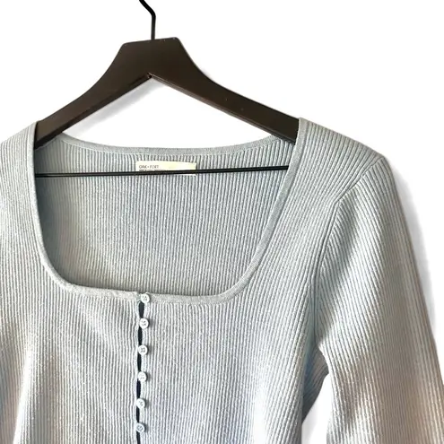 Oak + Fort Cardigan Women's Size S Light Blue