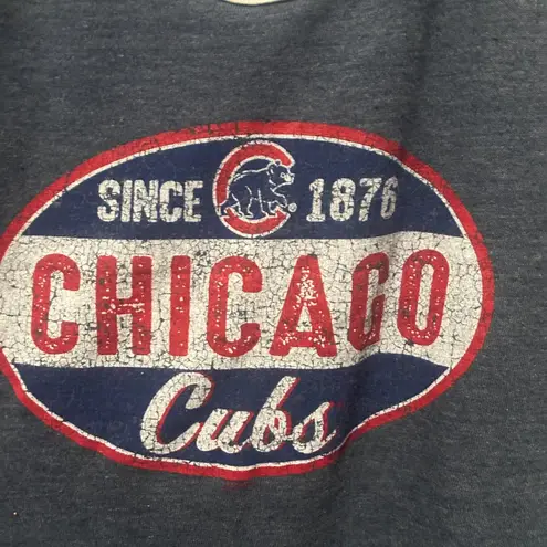 EUC MLB Genuine Merchandise Chicago Cubs Women's Tank Top Size Medium Blue