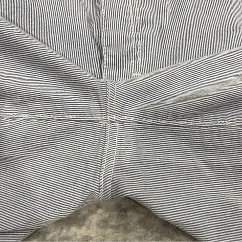 Riders By Lee Blue Striped Midrise Shorts