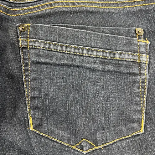 Democracy "Ab"Technology Slim Dark Wash Tummy Control Stretch Jeans Size 4