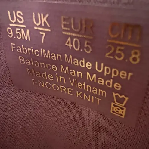 Ryka Encore Knit slip-on Sneaker, Purple Fog, Women’s 9.5, NIB