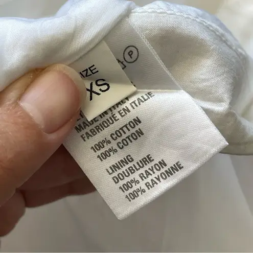 So Alexander Van Slobbe Skirt layered wrap mini womens White (xsmall) italy chic Size XS