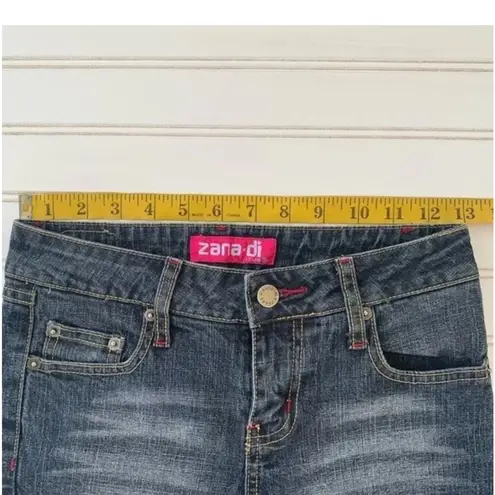 Zana Di Blue Jeans with Red Accents size 1