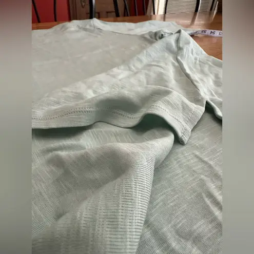 Orvis NWT Scoop Neck Pima Cotton Elbow Sleeve Top Sz XL 25β p2p