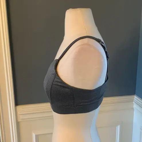 Athletic Works Sports Bra Gray XS Womens