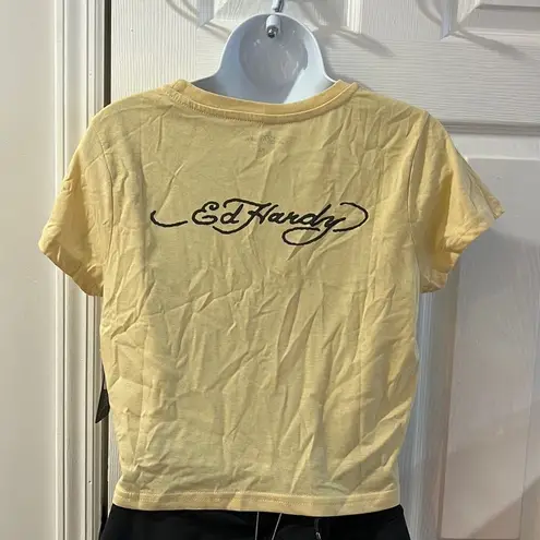 Ed Hardy NWT  Crop top size XL