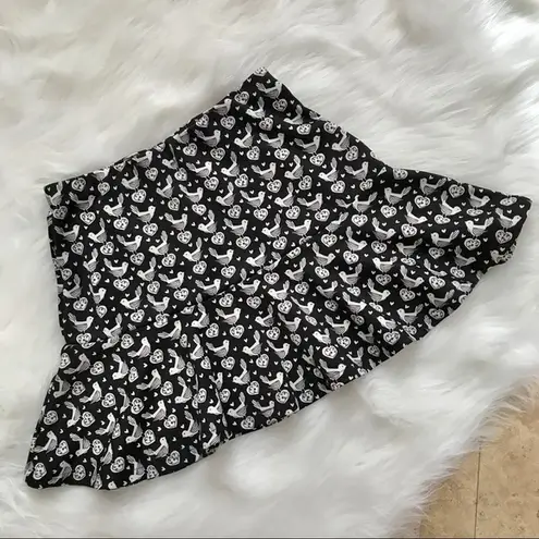Bethany Mota 5/$25 bird and heart skirt size XS