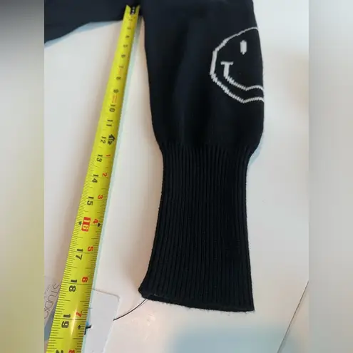 New MIOU MUSE SMILE SWEATER Black Size M Black Size M