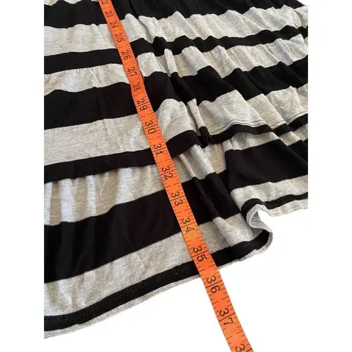 B Jewel Striped High Low Maxi Skirt Beach Summer Boho Bohemian Casual