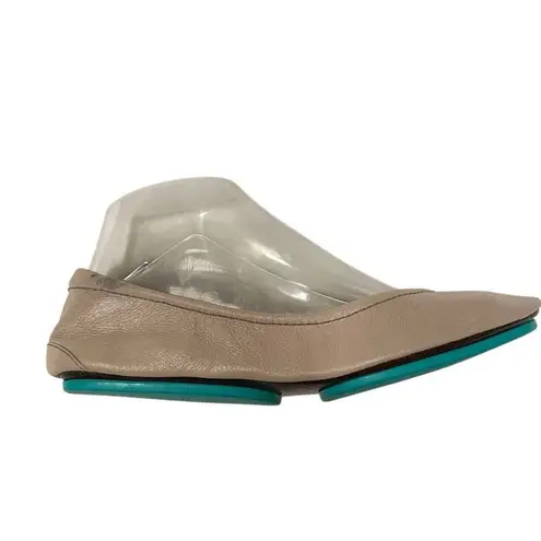 Tieks by Gavrieli Foldable Ballet Flats In Feather Grey women’s 7 box dust bag