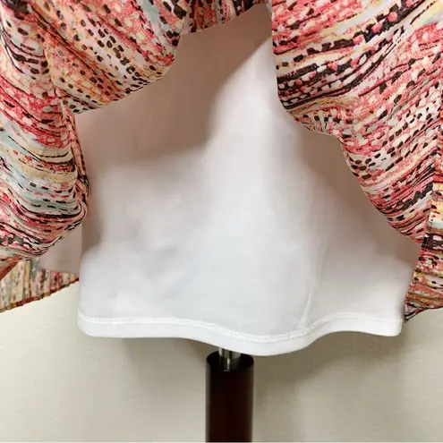 Sunny Leigh Colorful Pleated Midi Skirt