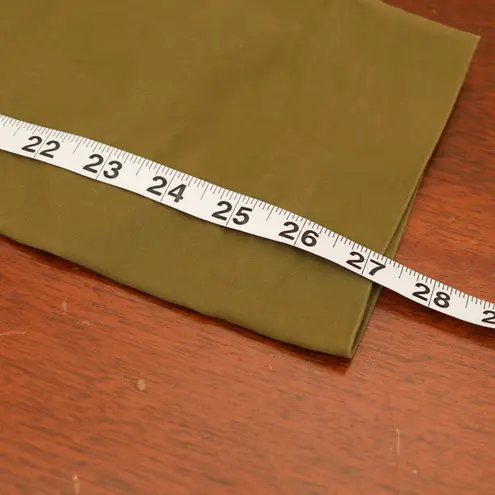 Cartonnier Anthropologie Trouser Ankle Pants Women's 6 Green Cutout Hem Stretch