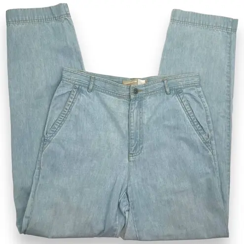 Liz Claiborne Vintage Liz Clairborne Classic Fit Light Denim High Waisted Chinos Size 10 32X32