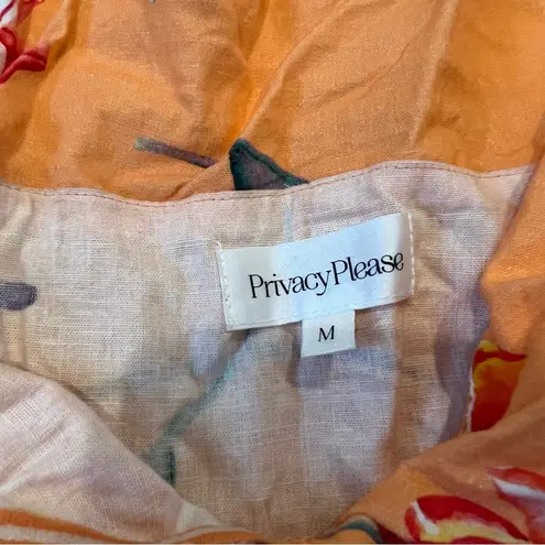 Privacy Please Bellview Mini Dress in Orange