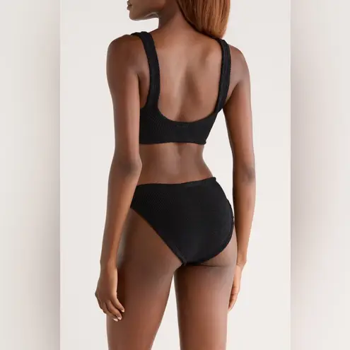 HUNZA G Bonnie Bikini, Black, BRAND NEW, $255 Black Size undefined