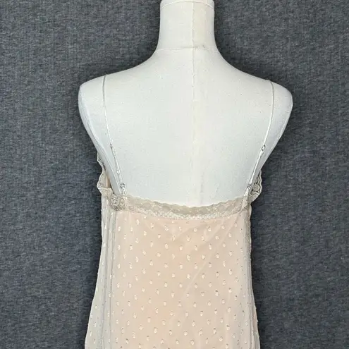 Band of the Free Amalie Ivory Lace Slip Midi Dress Womens Size Small