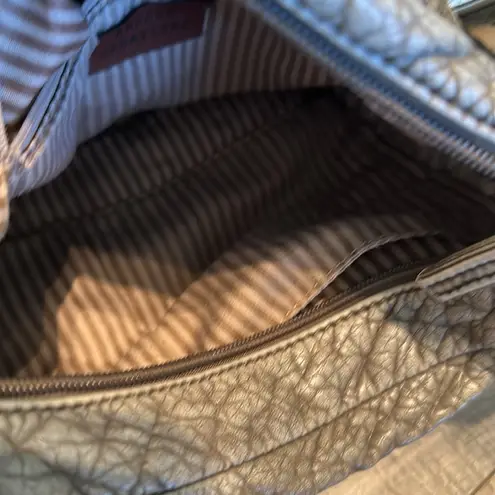 Crossbody Boho Distressed Worn Strap Zipper Pocket Purse Bag Bohemian Basic Tan