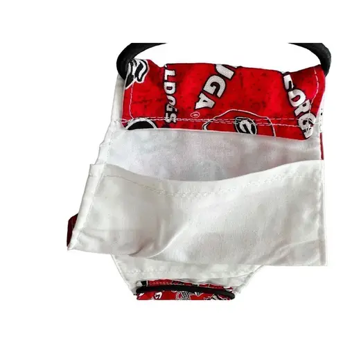 G Georgia university Bulldog Face cover Unisex Blue