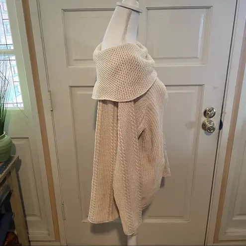 Jeanne pierre Women’s Cowl Neck Cable Knit Sweater