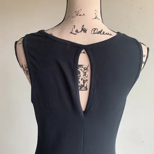 Forenza Aztec Design Sleeveless Black Dress Size Small