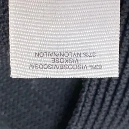 Rachel Roy Black Mesh Knit Sleeveless Sheer Cami Camisole Crop Tank Top Size XS