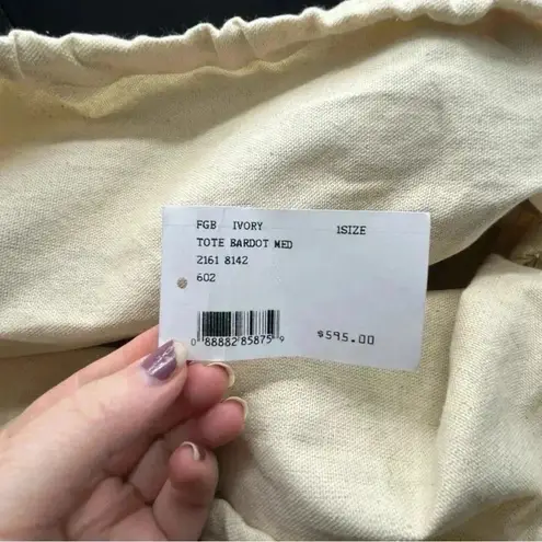 Figue Bardot Raj Palace Tuk Tuk Medium Tote – Boho Shell Embellished Cotton Bag