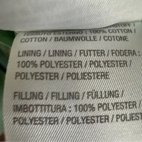 Isaac Mizrahi Live! Quilted Cotton 2X Vest Jacket Pale Aloe New Outdoor