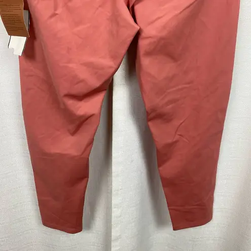 Girlfriend Collective Primrose Peach Pink High Rise Compressive Legging Sz.L NWT