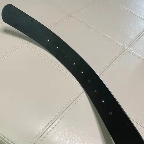 Empyre Bindi Butterfly Studded Faux Leather Black Belt S/M