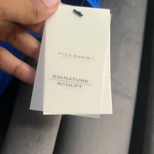 Alex Marie  Signature Sculpt Vibrant Blue Swimwear Bottoms XXL