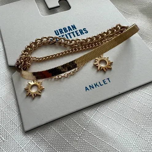 Urban Outfitters Charmed Anklet Set