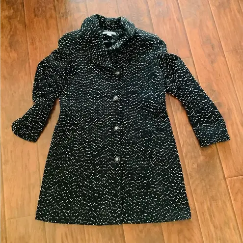Josephine Chaus Cute dressy lightweight coat 🖤🤍🖤