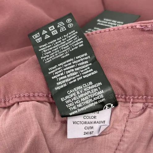 Liverpool Kelsey Trousers Size 20W Victorian Mauve NWT Plus Curvy Cotton Stretch