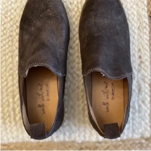 Coldwater Creek “Highland” Suede Brown Ankle Boots Size 6.5 W