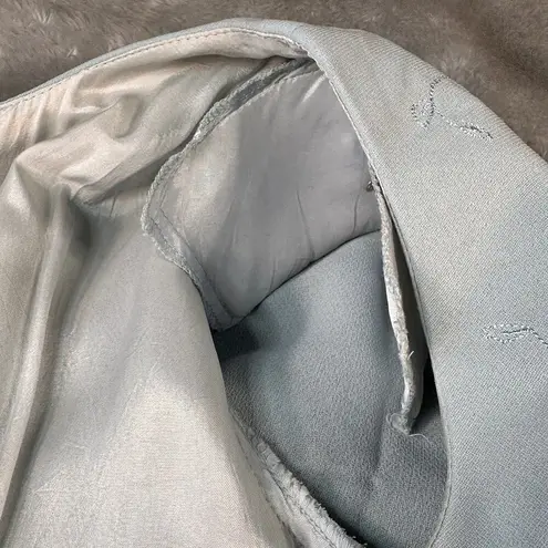 Donna Morgan Petites Women's Vintage Embroidered Formal Dress in Blue Size 10