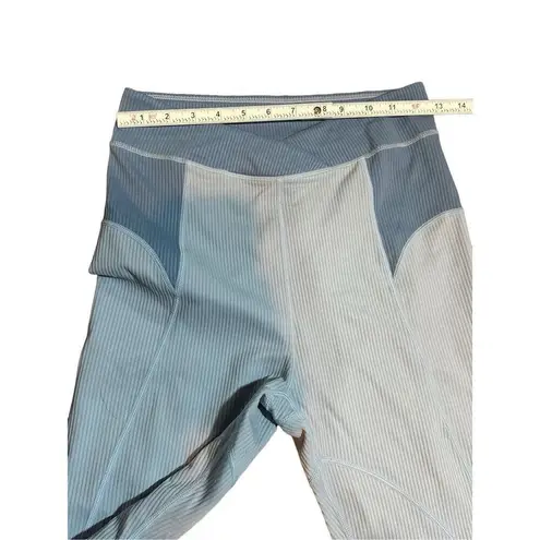 For Love & Lemons Ella Legging athletic pants blue sz M high rise Size M