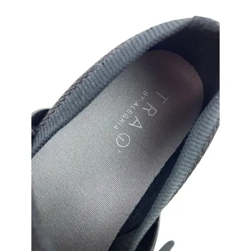 Alegria * by PGLite TRAQ Dasher Shoes Womens 38 Black Fabric Comfort Hook & Loop