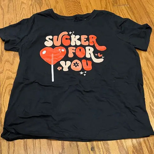 I'm A Sucker For You Candy Heart Love Valentines Day Teacher Tee Shirt