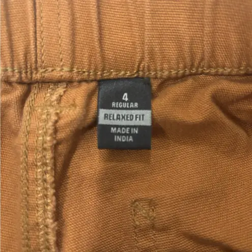 Carhartt  Women’s Rugged Flex Canvas Work Shorts – Brown Burnt Sienna Utility - 4