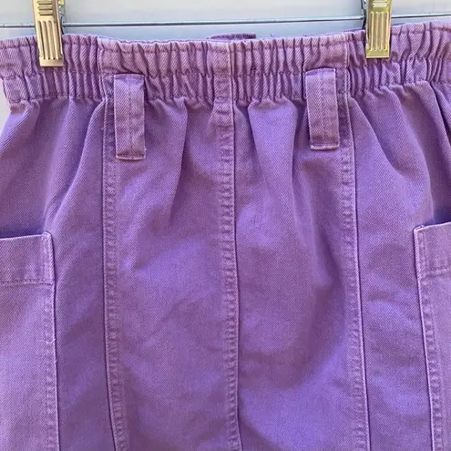 Bershka Womens size small vintage 1998 purple jean mini skirt