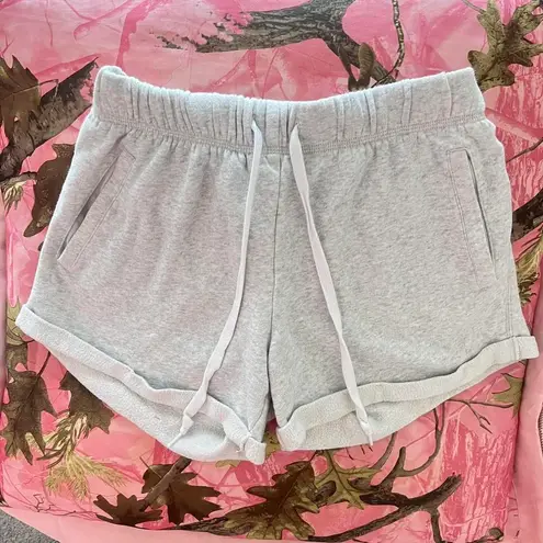 Victoria's Secret y2k victoria’s secret PINK grey cotton shorts