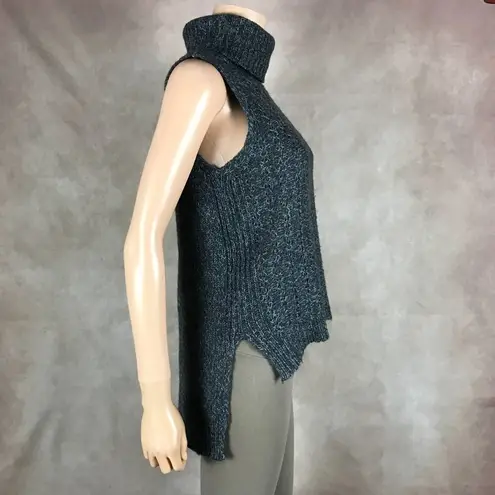 LORD & TAYLOR Sleeveless Turtleneck Sweater NWOT XS Gray