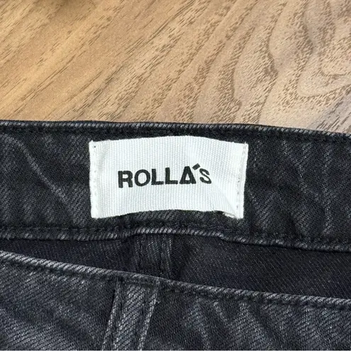 Rolla’s NWT 29 Washed Black Dusters Bootcut High Rise Slim Boot Denim Jeans