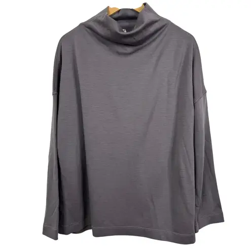 Lululemon  Principal Dancer Funnel Neck Sweater‎ Lunar Rock Size 8 - Image 5