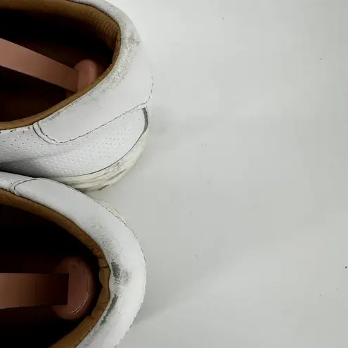 Greats Brooklyn The Royale Perforated Sneaker Leather Low Top Lace Up White 9