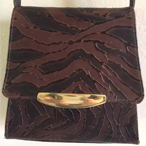 Vintage Atalla genuine leather crossbody purse