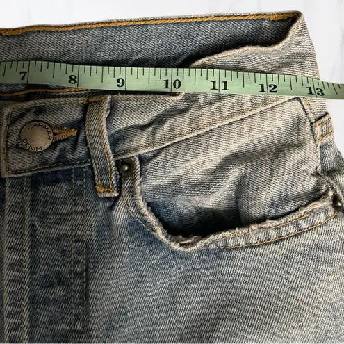 CARMAR Distressed Gemma Chain Blue Jeans Sz 26