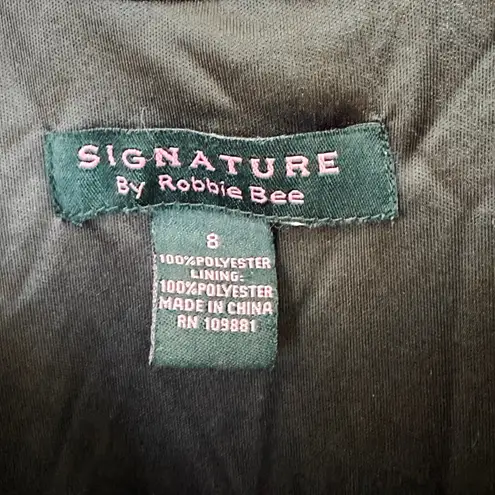 Signature Robbie Bee Women Dress Size 8 Red Brown Asymmetrical Boho Forest Fairy