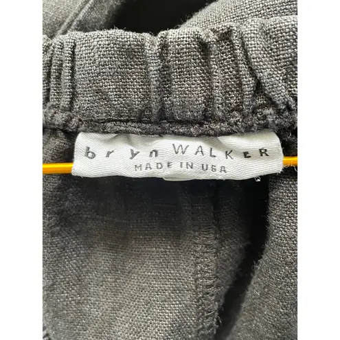 Bryn Walker Black Pullon Pants Lagenlook Balloon Barrel Leg Size Small