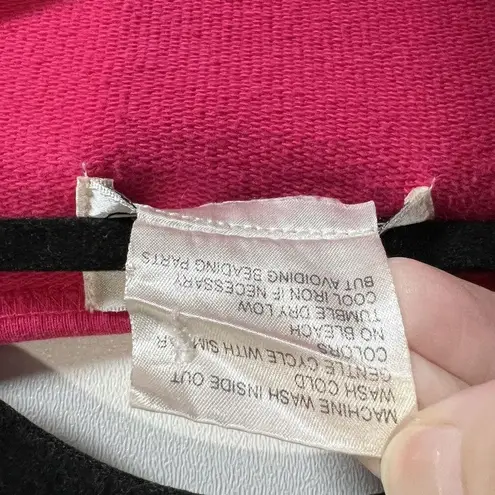 Mandala Bay Top Womens XL Hot Pink Novelty Gardener Dragonflie Tulips Garden Art